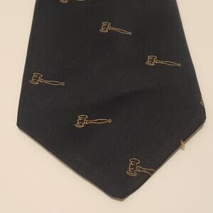 Sotheby's Brand Navy Vintage Men's Tie 3x54 #47R.